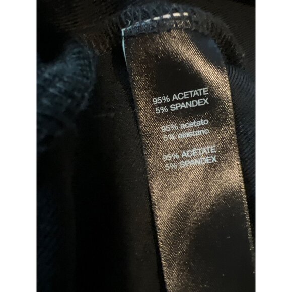 Chicos Travelers Womens Black Open Front Cardigan‎ with Casp Jacket Size Lg - Picture 4 of 8